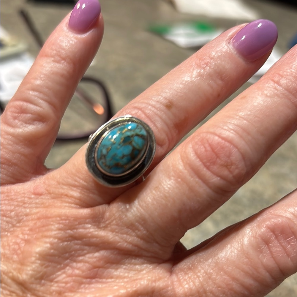Sundance turquoise ring